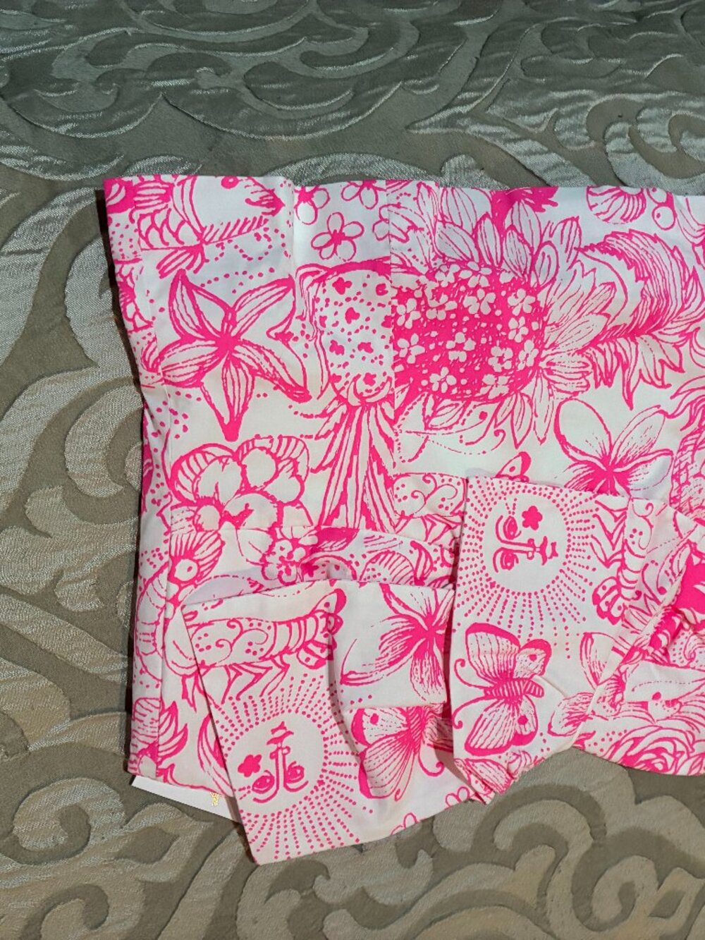 Lilly Pulitzer Parni Strapless Cropped Top